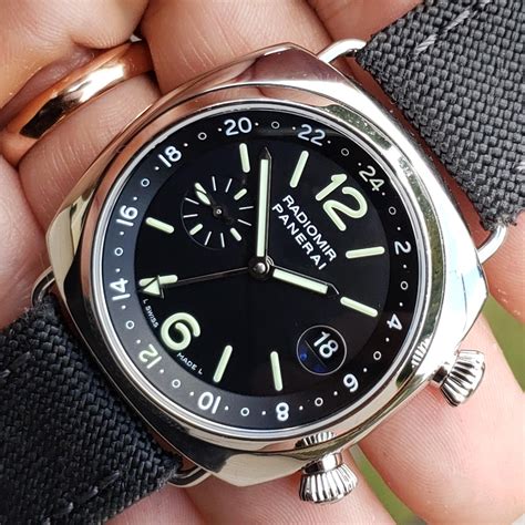 panerai radiomir pam 184|Panerai Radiomir GMT PAM 184 Luxury Watch Review .